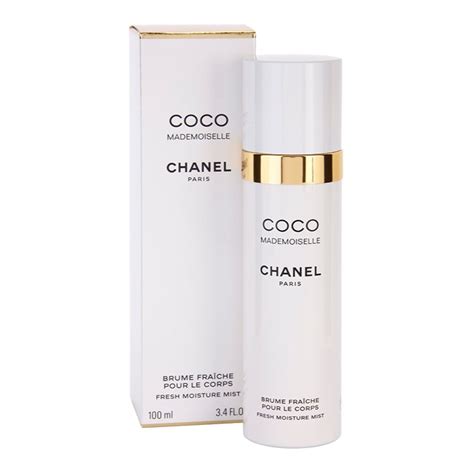 chanel mademoiselle body spray.